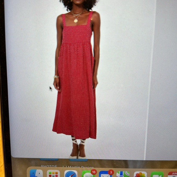 Tuckernuck Red Geneva Maxi dress - Picture 2 of 5